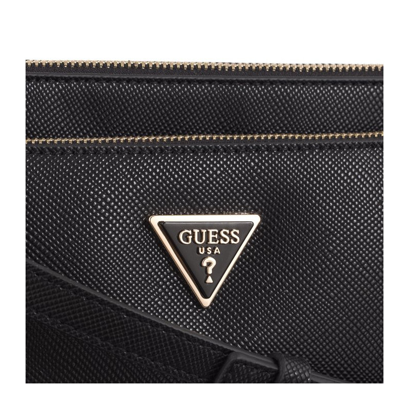 Guess Noelle Dbl Pouch Crossbody HWZG78 79710 Black (GU515-d) käekott