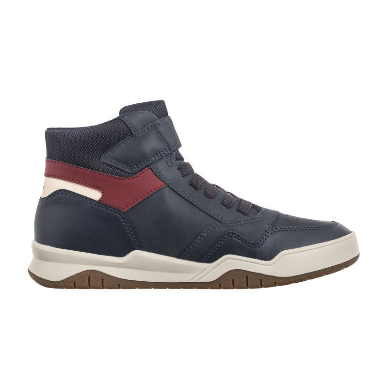 Geox J Perth B. F - Wax.Syn+Nylon Navy/Dk Red J367RF 0MEFU C4244 (GE178-a) spordijalatsid