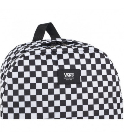 Vans Old Skool Check Backpack Black/Whi VN000H4XY281 (VA421-c) seljakott