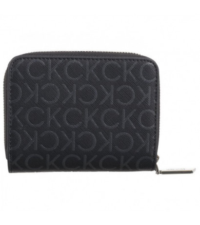 Calvin Klein CK Must MD Zip Around Mono Black Monogram Pu K60K612433 0GM (CK537-a) käekott