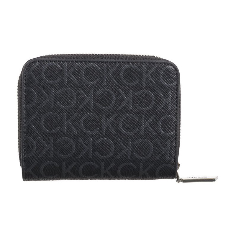 Calvin Klein CK Must MD Zip Around Mono Black Monogram Pu K60K612433 0GM (CK537-a) käekott