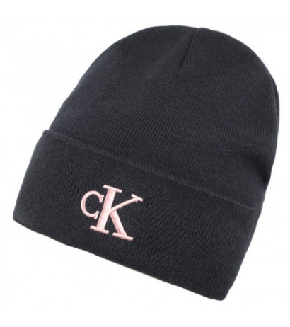 Calvin Klein Monogram Embro Beanie K60K612319 01P (CK529-c) vöö