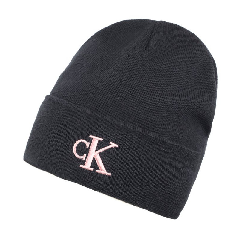 Calvin Klein Monogram Embro Beanie K60K612319 01P (CK529-c) vöö