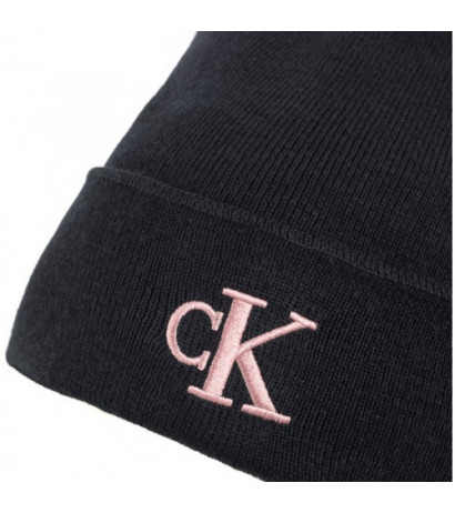 Calvin Klein Monogram Embro Beanie K60K612319 01P (CK529-c) vöö