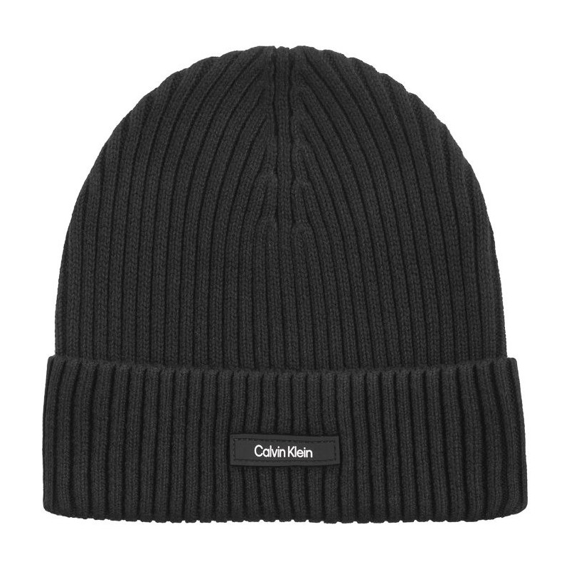 Calvin Klein Classic Cotton Rib Beanie Ck Black K50K512362 BEH (CK540-a) vöö