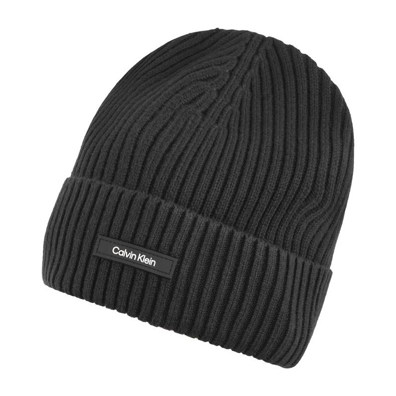 Calvin Klein Classic Cotton Rib Beanie Ck Black K50K512362 BEH (CK540-a) vöö