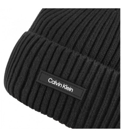 Calvin Klein Classic Cotton Rib Beanie Ck Black K50K512362 BEH (CK540-a) vöö