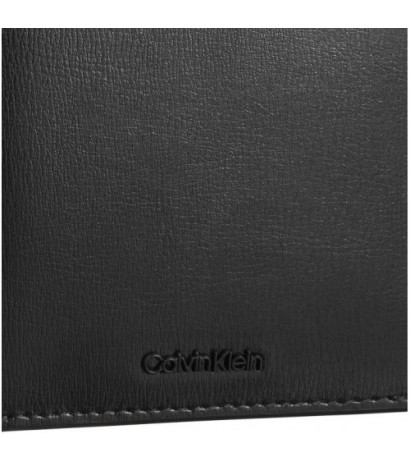 Calvin Klein Clean Esntl Bifold 5CC W/Coin CK Black Palmellato K50K512264 BEH (CK536-a) käekott