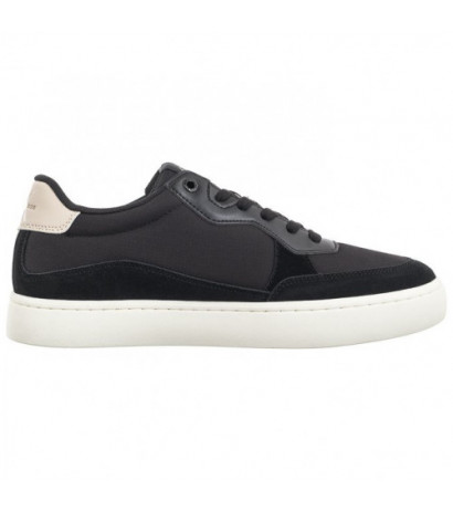 Calvin Klein Classic Cupsole Low Mix Mtl Black/Eggshell/White YM0YM01033 0GR (CK541-a) spordijalatsid