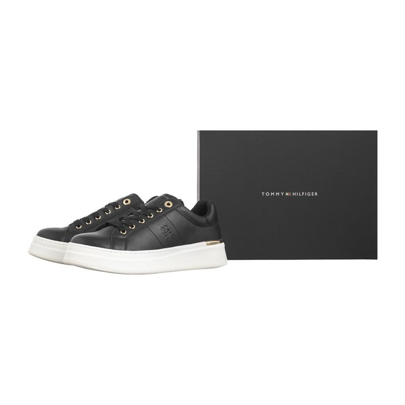 Tommy Hilfiger Low Cut Lace-Up Sneaker Black T3A9-33542-1351999 (TH1140-a) spordijalatsid