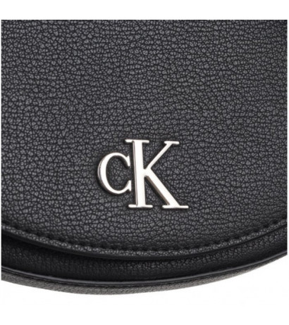 Calvin Klein Minimal Monogram Saddle22 Black K60K612718 BEH (CK543-a) käekott