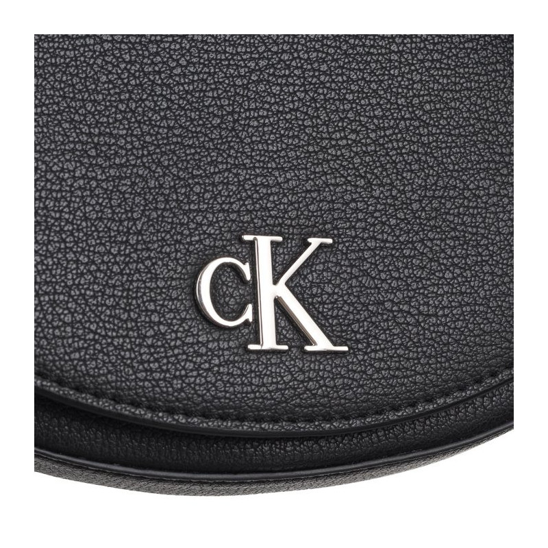 Calvin Klein Minimal Monogram Saddle22 Black K60K612718 BEH (CK543-a) käekott