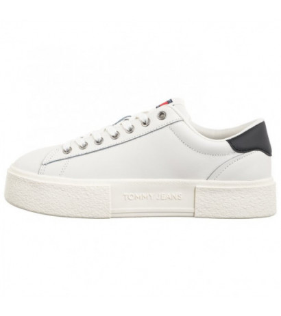 Tommy Hilfiger TJW Foxing Flatform Sneaker Ecru/Black EN0EN02567 YBL (TH1117-b) spordijalatsid