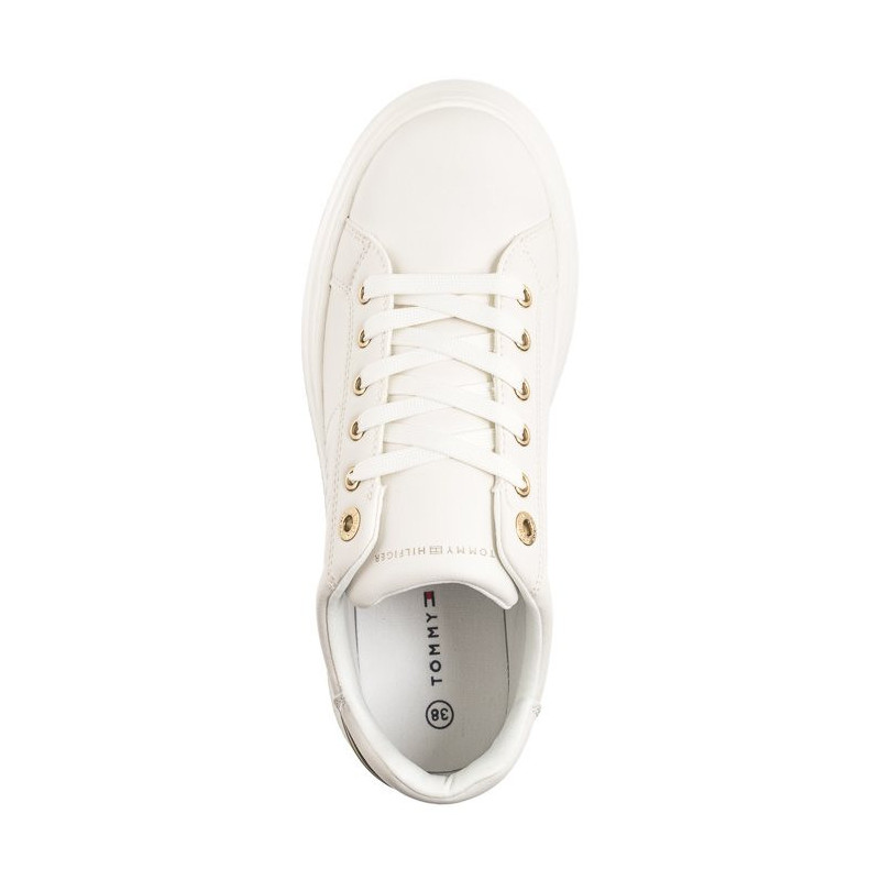 Tommy Hilfiger Low Cut Lace-Up Sneaker Off White T3A9-33542-1351530 (TH1140-b) spordijalatsid