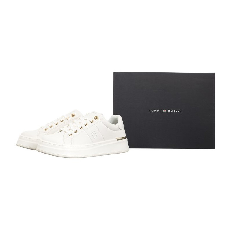 Tommy Hilfiger Low Cut Lace-Up Sneaker Off White T3A9-33542-1351530 (TH1140-b) spordijalatsid