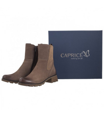 Caprice Brązowe 9-25422-43 334 Taupe Nubuc (CP413-a) kingad