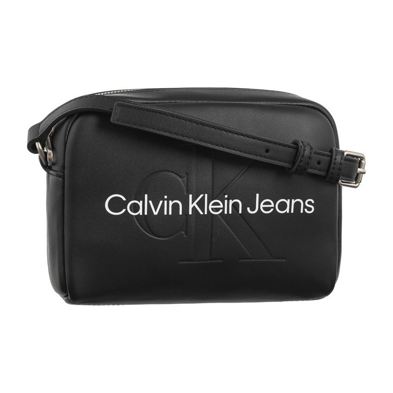 Calvin Klein Sculpted Camera Bag18 Mono Black/Neutral K60K612220 01R (CK545-a) käekott