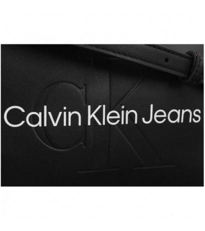 Calvin Klein Sculpted Camera Bag18 Mono Black/Neutral K60K612220 01R (CK545-a) käekott