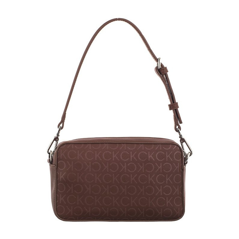 Calvin Klein CK Must Conv Camera Bag Mono Cioccolate Lab Monogram Pu K60K612536 0HH (CK551-a) käekott