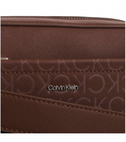 Calvin Klein CK Must Conv Camera Bag Mono Cioccolate Lab Monogram Pu K60K612536 0HH (CK551-a) käekott