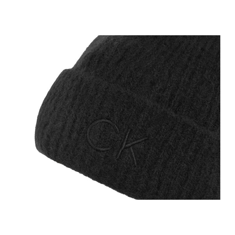 Calvin Klein CK Emboidery Airy Pompom Beanie Ck Black K60K612586 BEH (CK552-a) vöö