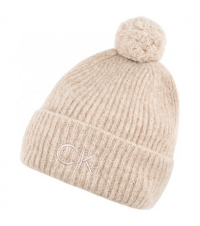 Calvin Klein CK Emboidery Airy Pompom Beanie Gray Morn K60K612586 PCJ (CK552-b) vöö