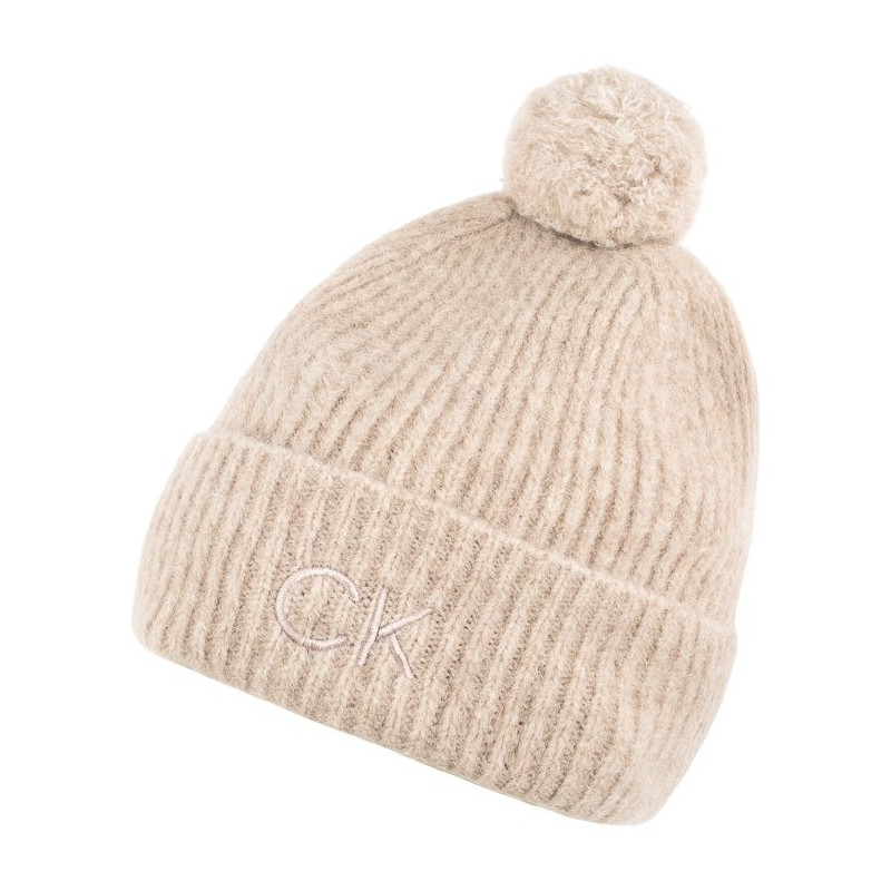 Calvin Klein CK Emboidery Airy Pompom Beanie Gray Morn K60K612586 PCJ (CK552-b) vöö