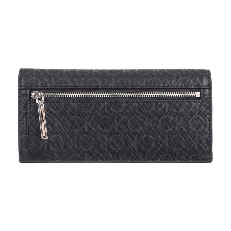 Calvin Klein CK Linear Large Wallet_Mono Black Monogram K60K612444 0GM (CK555-a) käekott