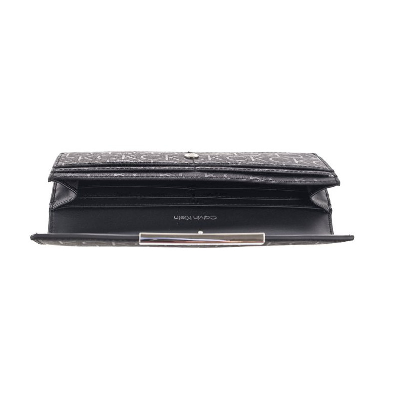 Calvin Klein CK Linear Large Wallet_Mono Black Monogram K60K612444 0GM (CK555-a) käekott