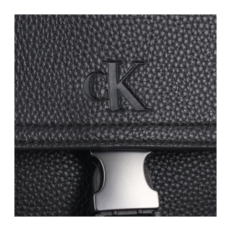 Calvin Klein Over Webbing Reporter 18 Black K50K512565 BEH (CK557-a) käekott