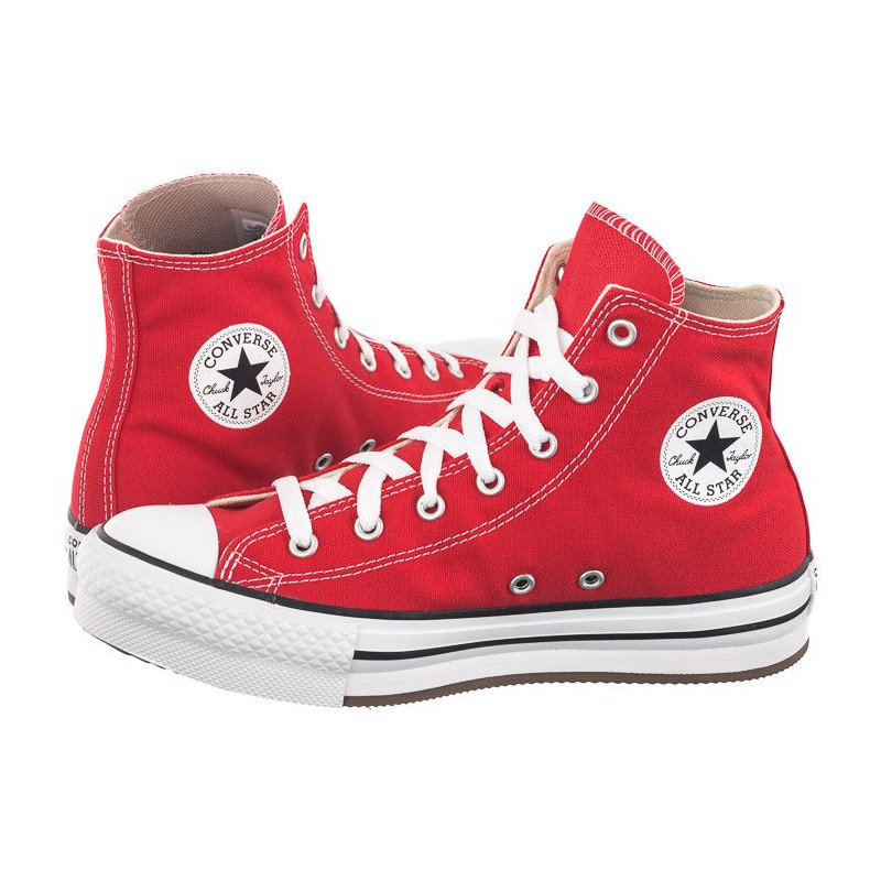 Converse CTAS Eva Lift Hi Red/White/Black A08425C (CO660-c) kingad