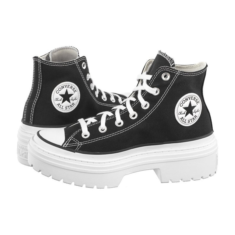 Converse CTAS Lugged Heel Hi Black/White/Egret A08258C (CO702-a) kingad