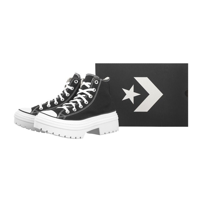 Converse CTAS Lugged Heel Hi Black/White/Egret A08258C (CO702-a) kingad