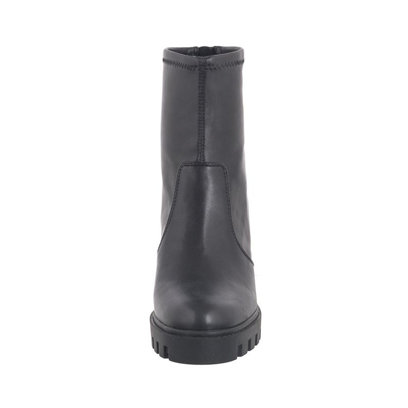 Calvin Klein Heel Platform Zip Boot Mg Nappa Triple Black YW0YW01546 0GJ (CK559-a) kingad