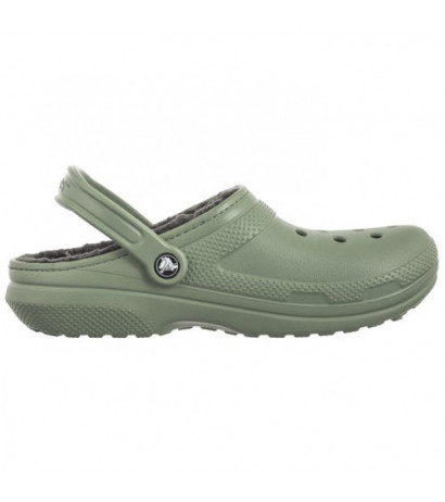 Crocs Classic Lined Clog Moss/Multi 203591-3WP (CR263-c) sussid