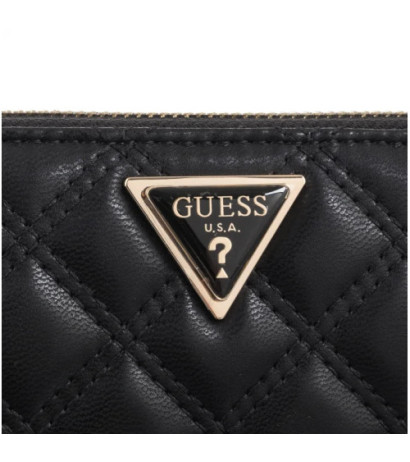 Guess Giully Slg Large Zip Around SWQG87 48146 Black (GU637-a) käekott