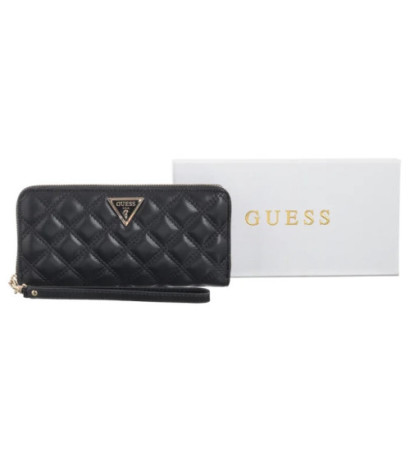 Guess Giully Slg Large Zip Around SWQG87 48146 Black (GU637-a) käekott