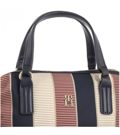 Tommy Hilfiger Poppy Small Tote Stripe AW0AW16445 AEG (TH1175-a) käekott