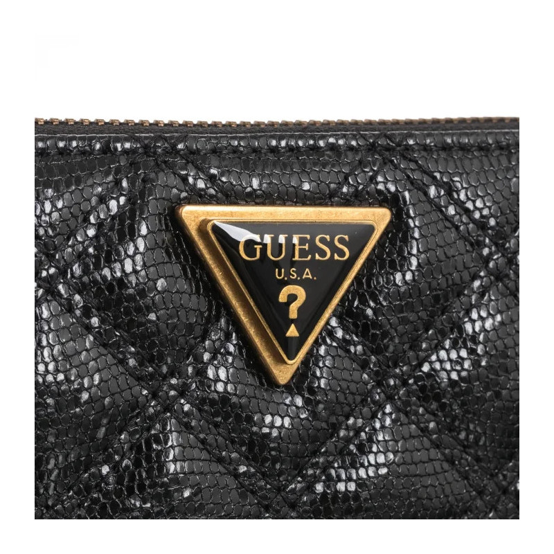 Guess Giully Slg Medium Zip Around SWQK87 48140 Black (GU638-a) käekott