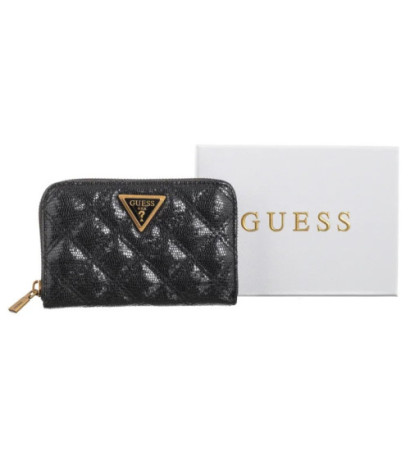 Guess Giully Slg Medium Zip Around SWQK87 48140 Black (GU638-a) käekott