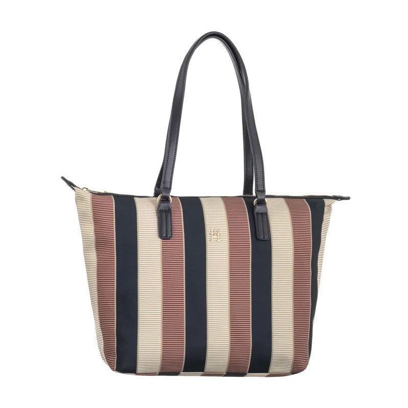 Tommy Hilfiger Poppy Tote Stripe AW0AW16446 AEG (TH1176-a) käekott