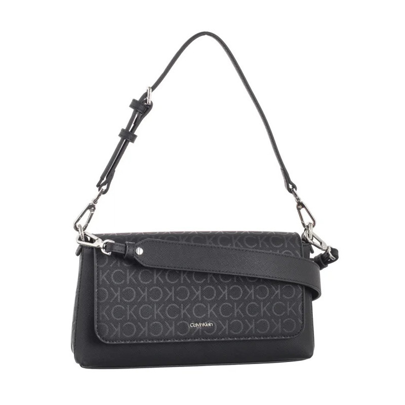 Calvin Klein CK Must Conv Shoulder Bag Mono Black Monogram K60K612903 0GM (CK572-a) käekott