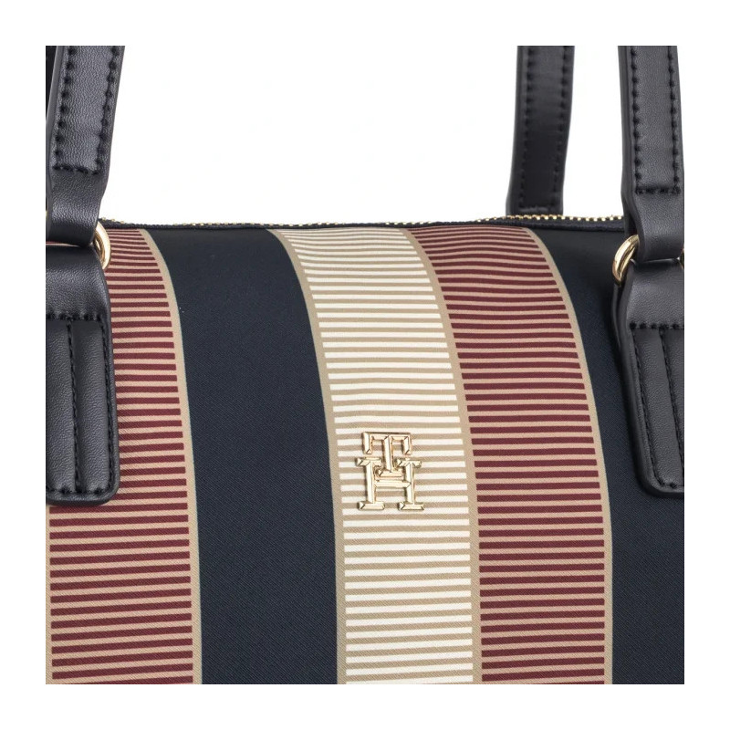 Tommy Hilfiger Poppy Tote Stripe AW0AW16446 AEG (TH1176-a) käekott