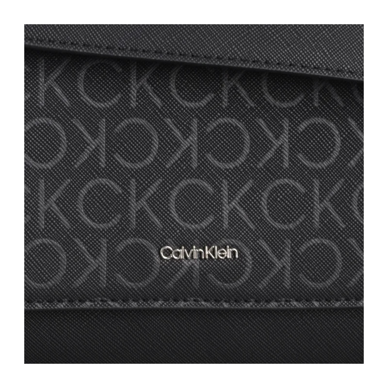 Calvin Klein CK Must Conv Shoulder Bag Mono Black Monogram K60K612903 0GM (CK572-a) käekott