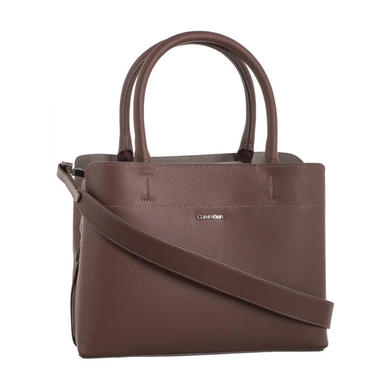 Calvin Klein CK Business Medium Tote Saffiano Cioccolate Lab/Cinder K60K612572 HJM (CK570-a) käekott