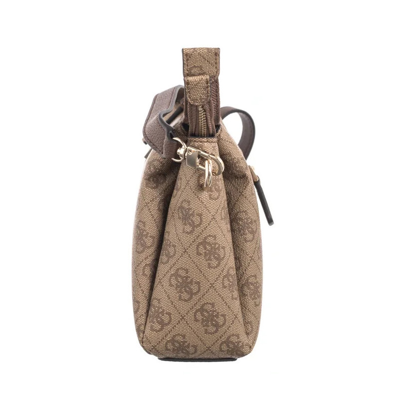 Guess Noelle Tri Compartment Xbody HWBG78 79120 Latte Logo/Brown (GU631-b) käekott