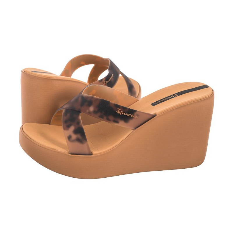 Ipanema High Fashion Slide Fem 83520/AQ405 Beige/Black (IP71-a) kingad