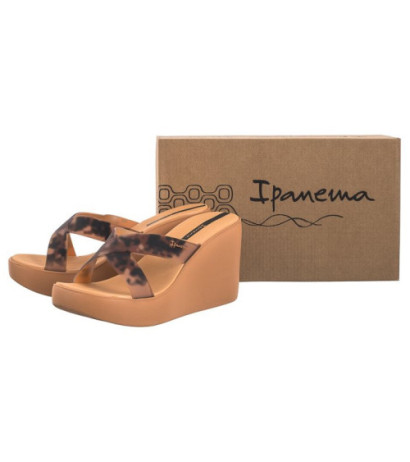 Ipanema High Fashion Slide Fem 83520/AQ405 Beige/Black (IP71-a) kingad