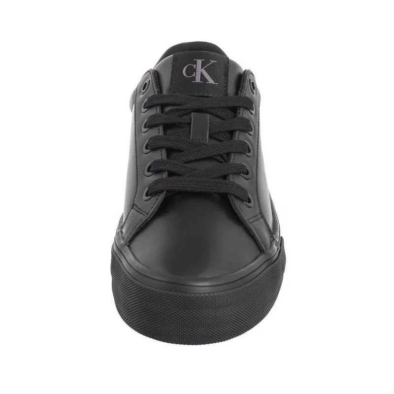 Calvin Klein Vulc Flatform Low Mg Lth Triple Black YW0YW01613 0GJ (CK569-a) kingad