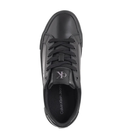 Calvin Klein Vulc Flatform Low Mg Lth Triple Black YW0YW01613 0GJ (CK569-a) kingad